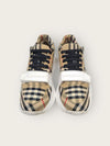 Burberry White Vintage Check Regis Velcro Sneakers 91477477 [P]
