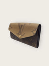 Louis Vuitton Monogram Reverse Giant Sarah Wallet Long Wallet 47186118 [P]