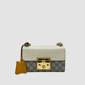 Gucci Padlock Small White 409487 148730212