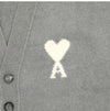 AMI UKC365 KN0135 058 Unisex Cardigan 148730879 [P]