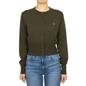 VIVIENNE WESTWOOD Bea Damen Cropped Cardigan 1803002U Y0006 D404 148755765