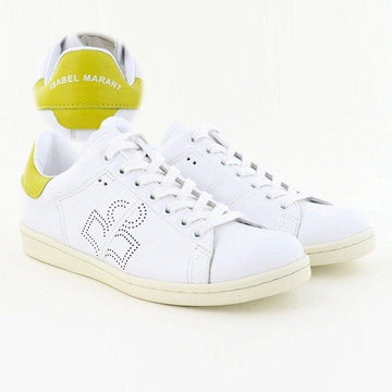 ISABEL MARANT Sneaker mit gelbem Tab BK0025 22P073S 10YW 160060647 [P]
