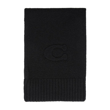 COACH 26SS マフラー CCL86 BLK (ユニセックス) 148774324 [P]