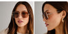Gucci Sunglasses GG1434S 002 Luxury Metal Oversized Square Brown 91437893 [P]