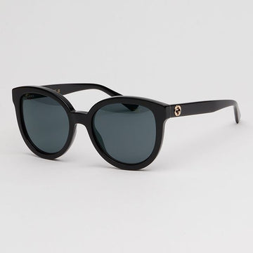 Gucci Sunglasses GG1315S 001 Luxury Horn Frame Round Unisex Fashion 72943431