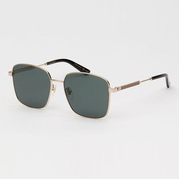 Gucci Sunglasses GG0852SK 001 Square Luxury Fashion Asian Fit Unisex 62831804