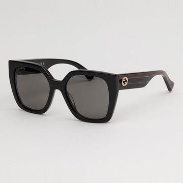 GUCCI Sonnenbrille GG1300S 001 Luxus große Damenmode Hornbrille 61698490