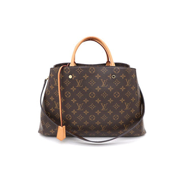 LOUIS VUITTON モノグラム キャンバス モンテーニュ GM トートバッグ 兼 ショルダーバッグkk61692576 148793507