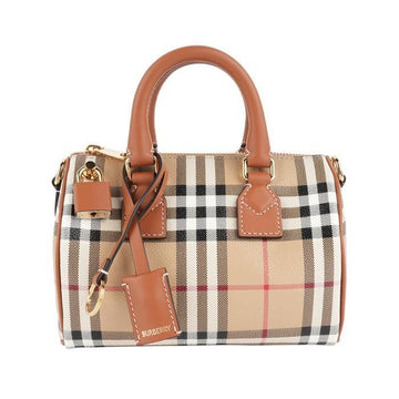 BURBERRY Mini-Check Bowling Tote Bag 8109791 148801730