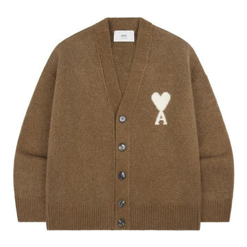 AMI Alpakawoll-Cardigan braun KN0135 217 148801734