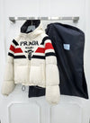 PRADA Damen Cashmere Daunenjacke Weiß 36 292030 10PA 148807156 [P]