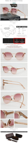 Tom Ford Sunglasses TF1052-K Round Horn Frame Asian Fit 124118890 [P]
