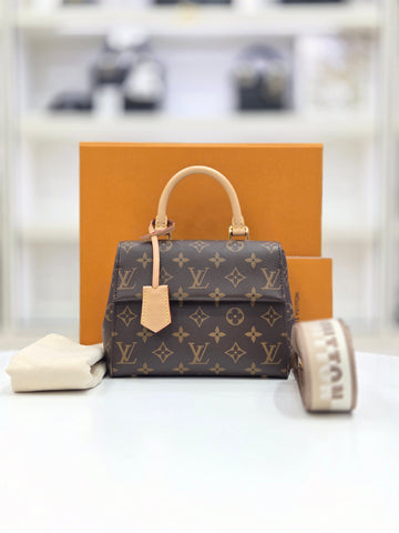 Louis Vuitton Cluny Mini Tote Shoulder Bag with Chip Display Item m46055 148808860