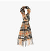 Burberry Checked Cashmere Fringe Kids Scarf 144731756 [P]