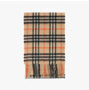 Burberry Checked Cashmere Fringe Kids Scarf 144731756 [P]
