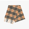 Burberry Checked Cashmere Fringe Kids Scarf 144731756 [P]