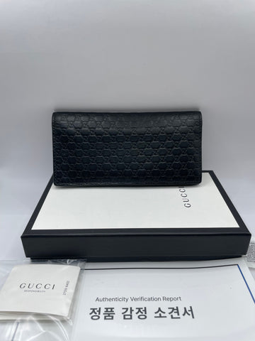 GUCCI Mikrosima Geldbörse 449245 Schwarz 148811880
