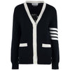 THOM BROWNE 斜めフラワーアイコンカーディガン Y3017 415 48463308 [P]