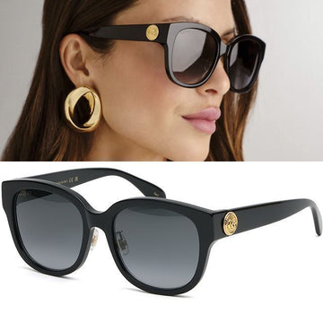 GUCCI Sonnenbrille GG1409SK Klassische Mode Hornrahmen Herren Asiatische Passform 126840893
