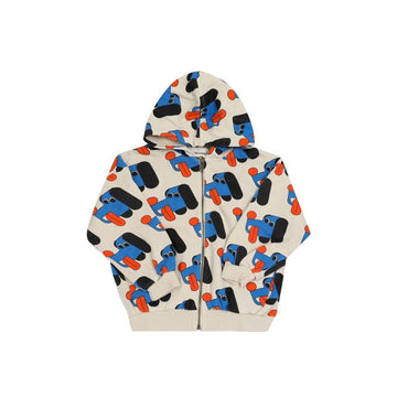 Bobo Choses B225AC049 Children's Hooded Zip-Up 148877122