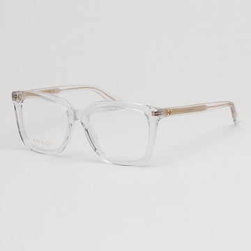 GUCCI Brille GG1319O 003 transparente Hornbrille Unisex Luxus 72987945