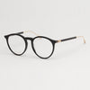 Gucci GG1274O 001 Round Eyeglasses Black Horn Rim 62823854 [P]