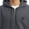 Maison Kitsune Fox Head Zip Oversized Hoodie 148881162 [P]