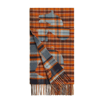 HERMES Echec au Roi Tartan Schal H394836T 03 148881353