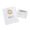 Dior Revolution Logo Gold Finish Metal Ring 36130-2 148889982 [P]