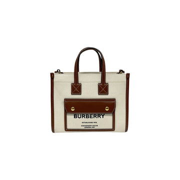 BURBERRY フレイヤ ミニ トートバッグ兼ショルダーバッグ H00190 148933753