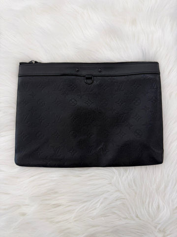 Louis Vuitton Monogram Shadow Pochette Clutch (M62903) 148944620