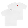 COMME DES GARCONS PLAY プレイ Tシャツ レッドハートワッペン 半袖 144764645 [P]