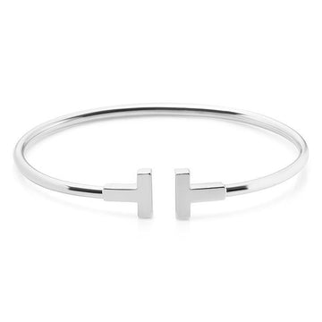 TIFFANY & CO Tiffany T Wire Small Bracelet 18K Weißgold GRP07763 144765273