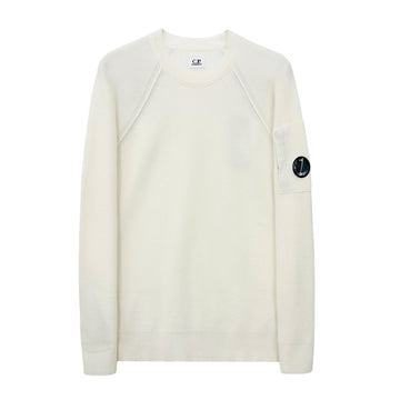 CP Company Lens Patch Wool Knit 19CMKN040A 103 148969560