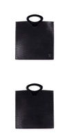 Louis Vuitton Special S Grade Epi Black Ombre Sac Plat PM Tote Bag 5327 148976416 [P]