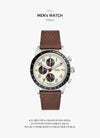Fossil FS6042 Sport Tourer Chronograph Men's Leather Watch 144732608 [P]