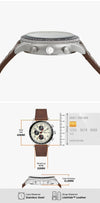 Fossil FS6042 Sport Tourer Chronograph Men's Leather Watch 144732608 [P]