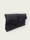 SAINT LAURENT Schwarze Nylon Cassandra Envelope Clutch Large 148884313 [P]