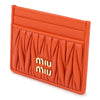MIU MIU ナパレザーカードホルダー 148993101 [P]