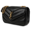 SAINT LAURENT Matelassé Lammleder Lulu Small Bag 148993326 [P]