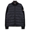 MONCLER ロゴパッチダウンミックスジップジャケット 9B00003-M1367-776 148993374 [P]