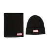 HUNTER Schal und Mütze Set HXRU0047251 BLK 148995889 [P]