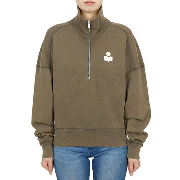 ISABEL MARANT 26SS [EXCLUSIVE] Frauen Halbzip Pullover SW0093FA C3M07E DBEC 148819636 [P]