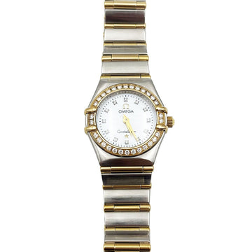 Omega Constellation Combi Diamond Mother of Pearl Dial 22.5mm Quartz Women's Watch 1267.75 149008391