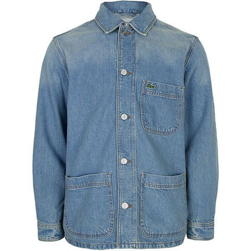 LACOSTE ブルーヘビーオーバーデニムジャケット CH9222 MKU 149009546