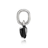PANDORA Scharf Herz Schwarz Mini Anhänger und Dangle Silber Charm 793042C01 145430425 [P]