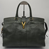 Saint Laurent Ipp Kaba Chic Tote Bag (Dark Green) 149041797 [P]