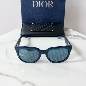 DIOR Oblique Blaue Sonnenbrille B27 S3F 149043494