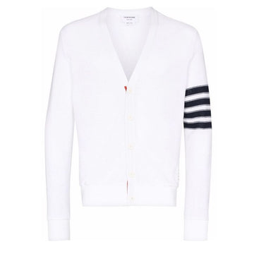 THOM BROWNE 22FW diagonales Lattice-Stich Cardigan 07897 100 48463401