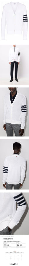 THOM BROWNE 22FW diagonales Lattice-Stich Cardigan 07897 100 48463401 [P]